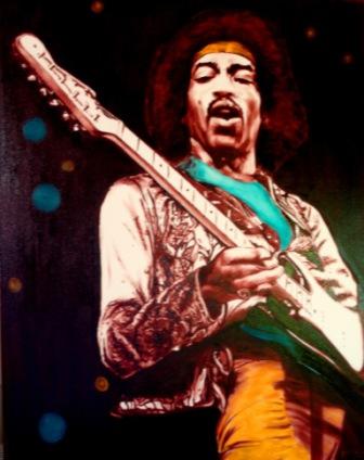 Jimi Hendrix by Geert Coucke